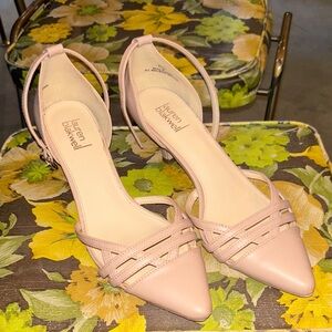 Lauren Blakwell Light Pink Strappy Heels